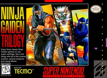 Ninja Gaiden Trilogy (USA) box cover front